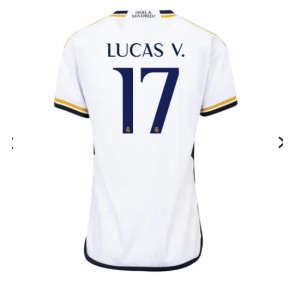 Real Madrid Lucas Vazquez #17 Koszulka Podstawowych Kobiety 2023-24 Krótki Rękaw